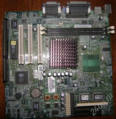 Лот: 496479. Фото: 1. Материнская плата HP MiniATX... Материнские платы