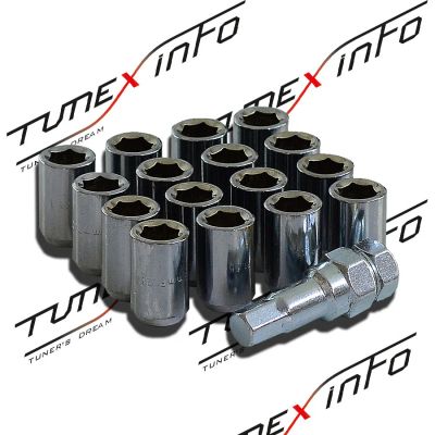 Лот: 20928304. Фото: 1. Гайки колесные TopFit сквозные... Ходовая, подвеска, рулевое управление