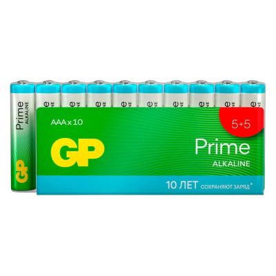 Лот: 24572221. Фото: 1. Батарейки GP Prime Alkaline LR03... Батарейки, аккумуляторы, элементы питания