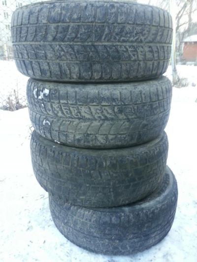 Лот: 6627397. Фото: 1. Шины 195/55/15 Bridgestone на... Шины