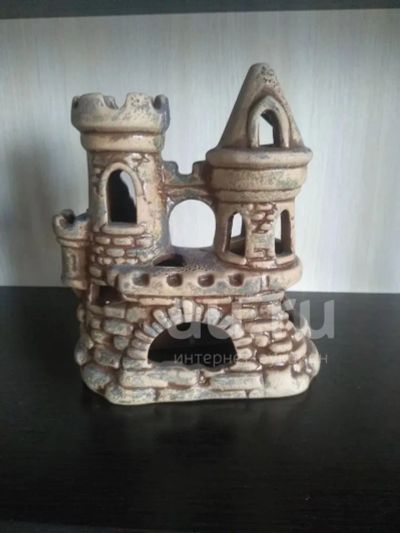 Лот: 21255951. Фото: 1. Грот для аквариума Замок 16... Грунты, украшения, наполнения