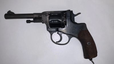 Лот: 25185782. Фото: 1. Наган Блеф. Сигнальное и охолощенное (СХП) оружие