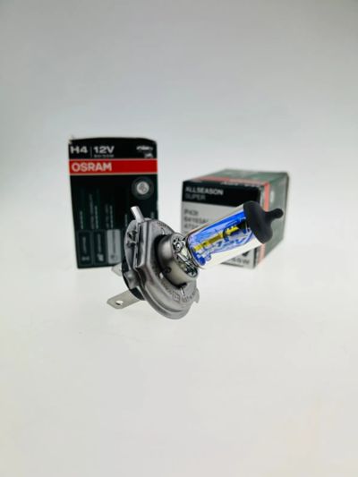 Лот: 20835354. Фото: 1. Osram allseason H4 лампа галогенная... Оптика и освещение
