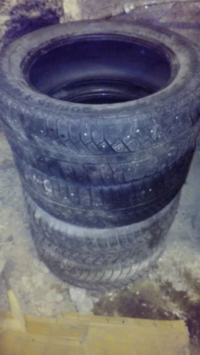 Лот: 6669591. Фото: 1. Комплект 205/55 r16 Обмен. Шины