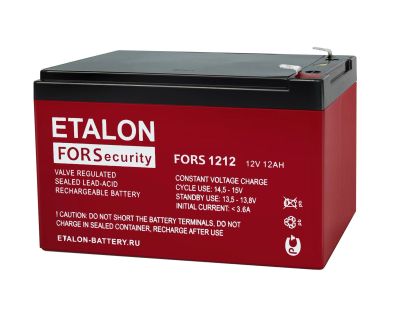 Лот: 16512587. Фото: 1. Аккумулятор Etalon FORS 1212 12Ач... Другое (электрооборудование)