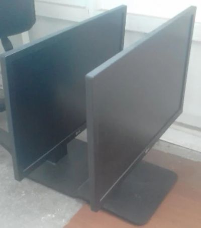 Лот: 14278218. Фото: 1. Мониторы LG 24mb67py-b (2шт, неисправны... ЖК-мониторы