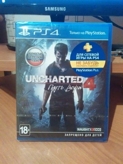 Лот: 7990378. Фото: 1. Игра для PS4 Uncharted 4: Путь... Игры для консолей