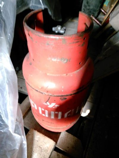 Лот: 8418525. Фото: 1. Газовый металлический баллон для... Баллоны, газ в баллонах