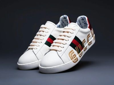 Лот: 16236807. Фото: 1. Кроссовки Gucci Ace Embroidered... Кеды, кроссовки, слипоны