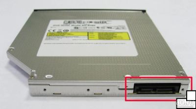 Лот: 16441518. Фото: 1. DVD привод для ноутбука. Приводы CD, DVD, BR, FDD