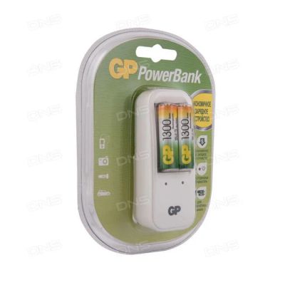 Лот: 14651218. Фото: 1. Зарядное устройство GP PowerBank... Зарядные устройства, блоки питания для бытовой техники