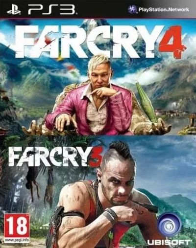 Лот: 14792442. Фото: 1. Комплект "Far Cry 3" + "Far Cry... Игры для консолей