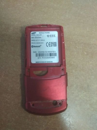 Лот: 15775775. Фото: 1. задняя крышка от Samsung SGH-J610... Чехлы, бамперы
