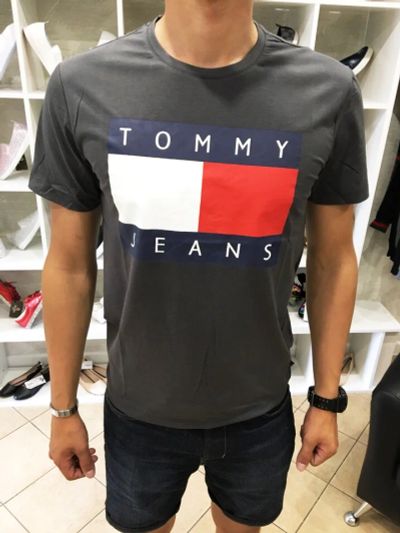 Лот: 11664113. Фото: 1. футболка TOMMY JEANS мужская. Футболки