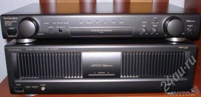 Лот: 305660. Фото: 1. двух блочный усилитель technics... Усилители, эквалайзеры