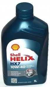 Лот: 6123111. Фото: 1. Масло Shell Helix HX-7 10w40 полусинтетика... Масла, жидкости