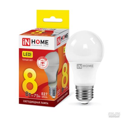 Лот: 14028217. Фото: 1. Лампа светодиодная LED-A60-VC... Лампочки