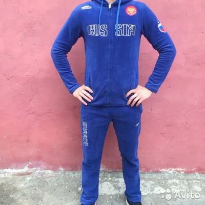 Лот: 16413839. Фото: 1. Спортивный костюм флисовый. Спортивные костюмы