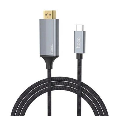 Лот: 19049437. Фото: 1. Кабель HDMI - Type-C (1,8 метра... Шлейфы, кабели, переходники