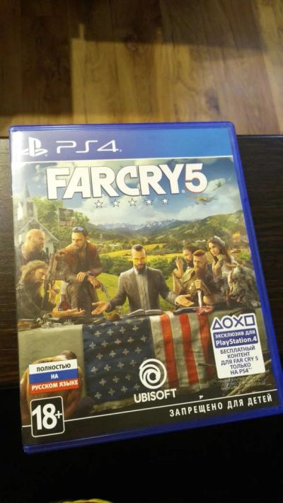 Лот: 11336832. Фото: 1. Far cry 5 PS4. Игры для консолей