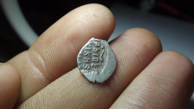 Лот: 11324729. Фото: 1. Нечастая копейка-чешуйка Петра... Россия до 1917 года