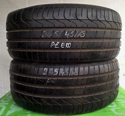 Лот: 13752034. Фото: 1. Шины 245/45 R18 245/45/18 Pirelli... Шины