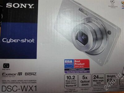 Лот: 287578. Фото: 1. Sony DSC-WX1. Цифровые компактные