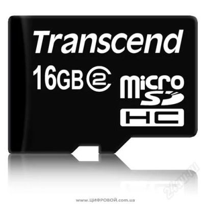 Лот: 1760910. Фото: 1. Карта памяти microsd 16 Gb класс... Карты памяти