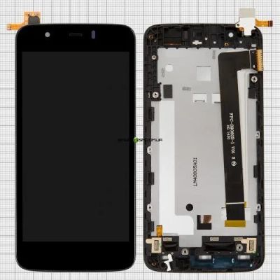 Лот: 6751049. Фото: 1. Дисплей Fly iQ4414 Evo Tech 3... Дисплеи, дисплейные модули, тачскрины