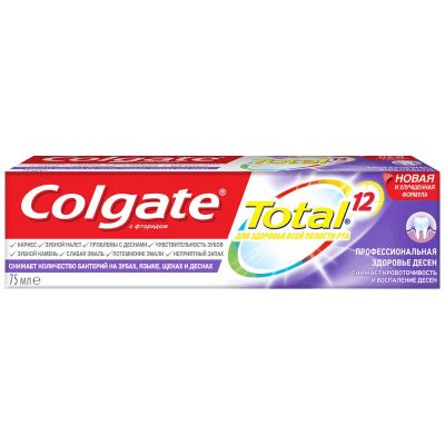 Лот: 23722992. Фото: 1. Colgate Тотал 12 Про Здоровье... Лекарства