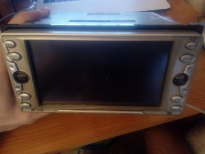 Лот: 9385913. Фото: 1. автомагнитола Toyota 2 din штатная. Автомагнитолы
