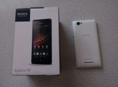 Лот: 6937925. Фото: 1. Смартфон Sony Xperia M. Смартфоны