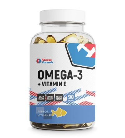 Лот: 10241144. Фото: 1. Omega 3 FF 90 капс. Fitness Formula... Спортивное питание, витамины