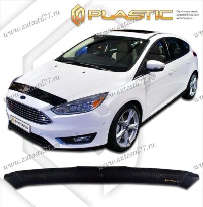 Лот: 8093139. Фото: 1. Дефлектор (чёрный) Ford Focus... Детали тюнинга