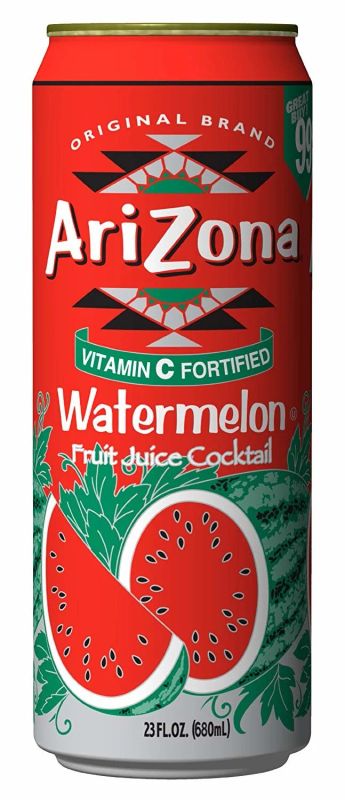 Лот: 13305439. Фото: 1. Холодный чай "Arizona. Watermelon... Напитки