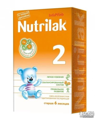 Лот: 8891903. Фото: 1. Смесь Nutrilak 2. Детское питание