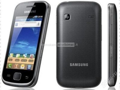 Лот: 2622506. Фото: 1. Samsung Galaxy Gio S5660 + кожаный... Смартфоны
