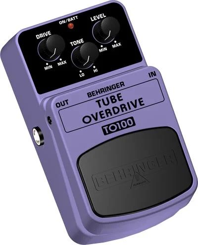 Лот: 6141490. Фото: 1. Behringer Tube Overdrive TO100. Гитарные эффекты и комбоусилители