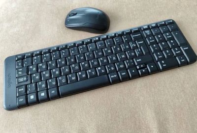 Лот: 23460471. Фото: 1. Комплект Logitech MK220 Клавиатура... Клавиатуры и мыши