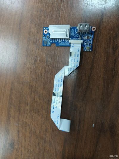Лот: 16369093. Фото: 1. Шлейф на USB ноутбук Dexp as11... Шлейфы, кабели, переходники