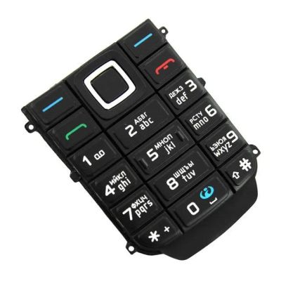 Лот: 25353128. Фото: 1. Клавиатура Nokia 6151 Черный. Клавиатуры для ноутбуков
