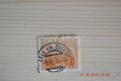 Лот: 5625137. Фото: 1. Марка Австрии №5 для коллекции. Марки