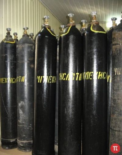 Лот: 5363246. Фото: 1. Углекислота баллон+ редукционный... Баллоны, газ в баллонах