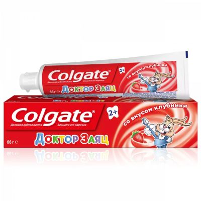 Лот: 17947434. Фото: 1. Зубная паста Colgate «Доктор Заяц... Уход за полостью рта
