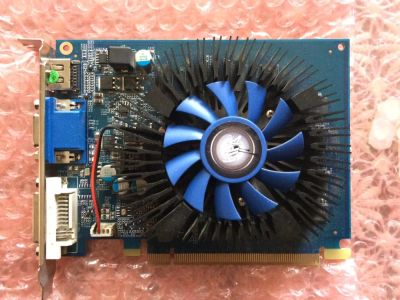 Лот: 9921329. Фото: 1. GT 440 PCI-E 1GB DDR3 128bit VGA... Видеокарты