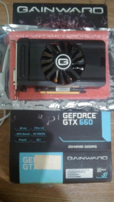 Лот: 6479783. Фото: 1. Видеокарта GeForce GTX 660. Видеокарты