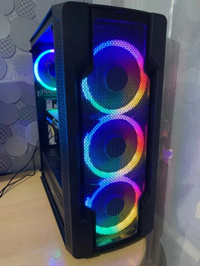 Лот: 17067689. Фото: 1. Игровой пк i7 rx570/ssd/16gb. Компьютеры в сборе
