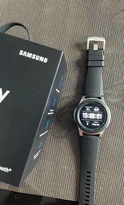 Лот: 19579021. Фото: 1. Samsung galaxy watch 46 mm. Смарт-часы, фитнес-браслеты, аксессуары