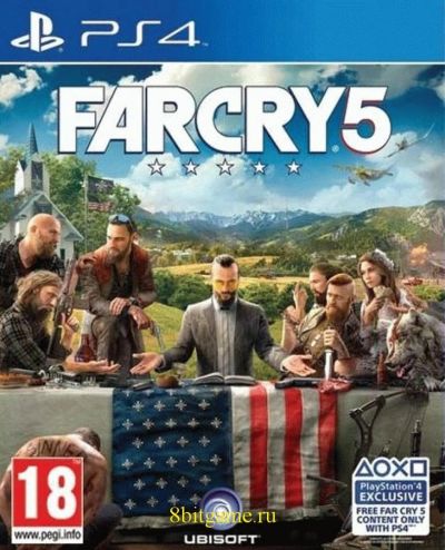Лот: 11643670. Фото: 1. Far Cry 5 игра для PS4 Ps 4 Playstation... Игры для консолей