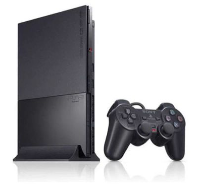 Лот: 4832163. Фото: 1. Sony Playstation 2(прошита)+карта... Игровые приставки, консоли